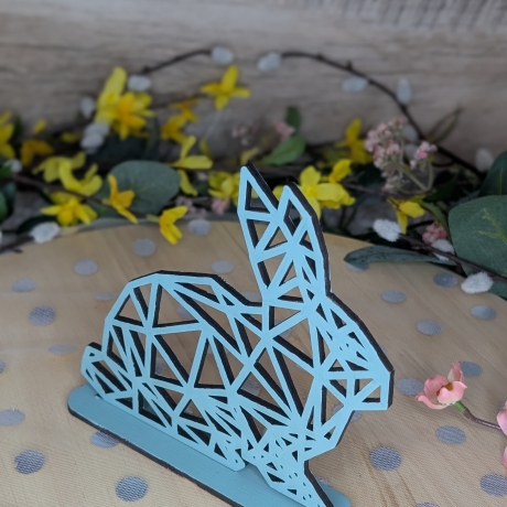 Osterhase Geometrisch