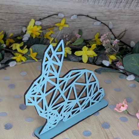 Osterhase Geometrisch