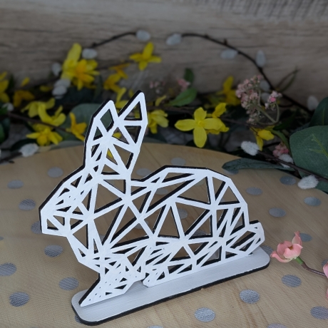 Osterhase Geometrisch