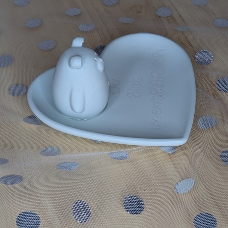 Du bist unentBÄRlich - Geschenkset mit Herzschale & Bärchen