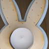 Teelichthalter Hasen aus Holz