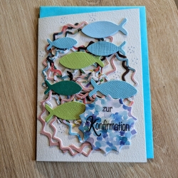 Konfirmation Glückwunschkarte