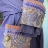 Zauberhafter Armschmuck mit Raffinesse und Farbakzent Lila