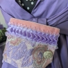 Zauberhafter Armschmuck mit Raffinesse und Farbakzent Lila