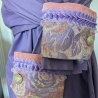 Zauberhafter Armschmuck mit Raffinesse und Farbakzent Lila