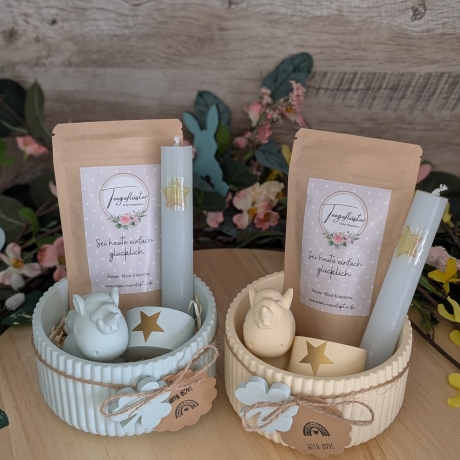Geschenk-Set Sei heute einfach glücklich