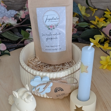 Geschenk-Set Sei heute einfach glücklich