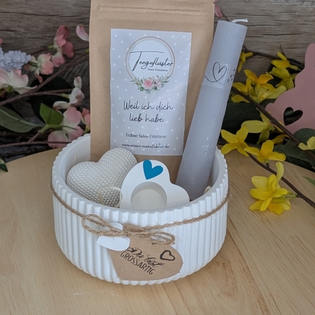 Geschenk-Set Weil ich dich lieb habe