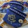Stilvoller Armschmuck mit Goldakzent - Einzelstück Anfertigung
