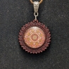 Holzanhänger Rund Motiv Mandala