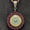 Holzanhänger Rund Motiv Mandala