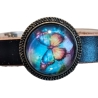 Lederarmband Motiv Butterfly