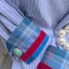 Zauberhafter Armschmuck Klassiker - vergoldeter Manschettenknopf