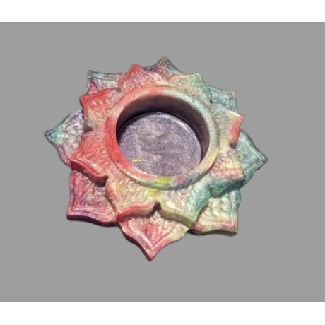 Teelichthalter Lotus
