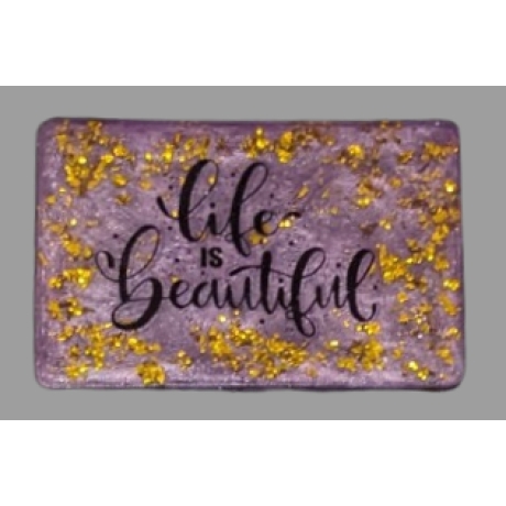 Life is Beautiful lila