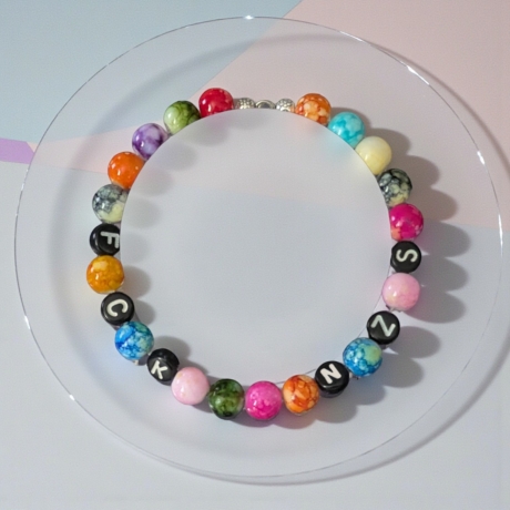 Perlenarmband FCK NZS