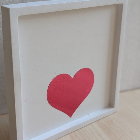 kleiner eckiger Teller