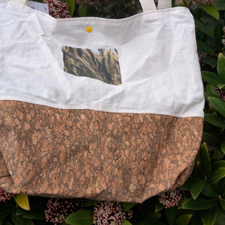 Shopper mit Naturfotografie