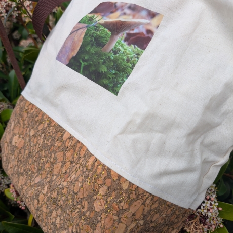 Natur dabei - Shopper mit Naturfotografie