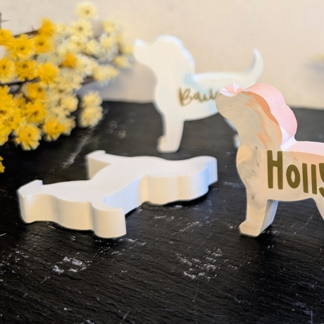 Hunde gegossen