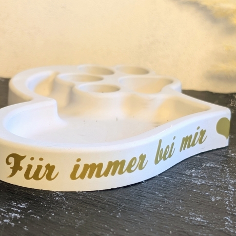 Ein Herz für Pfoten - dekorative Schale für Pfotenliebhaber*innen