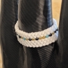 Dein Wort als Ring - individueller Morsecode-Ring breit (Peyote)