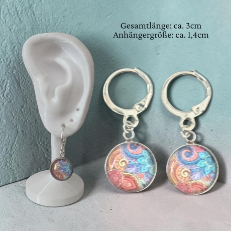 Schmuckset mit Motivstein