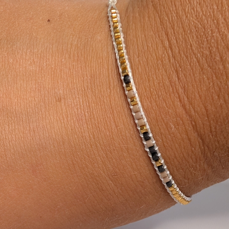personalisiertes Morsecode-Armband | Schmuck in Wunschfarben