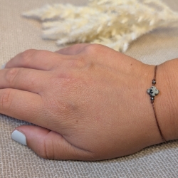 Jaspis Glücksklee Armband – Glücksbringer Symbol Armband
