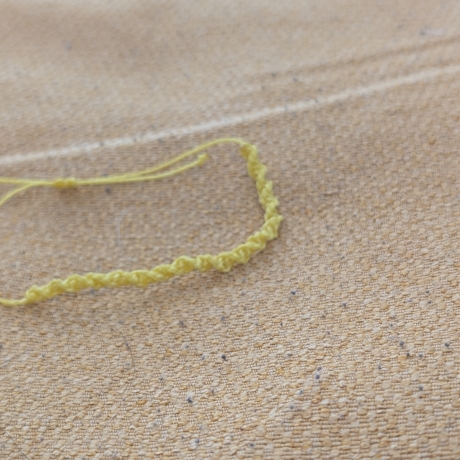 Makramee Armband bunt - Kreuzknoten oder Spiralknoten