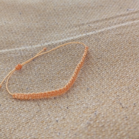 Makramee Armband bunt - Kreuzknoten oder Spiralknoten