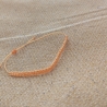 Makramee Armband bunt - Kreuzknoten oder Spiralknoten