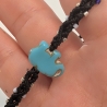 Elefantenarmband Makramee in Wunschfarben