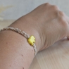Elefantenarmband Makramee in Wunschfarben