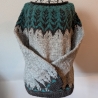 Isländischer Wollpullover - Größe S/M