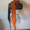 Schal / Dreieckstuch - handgestrickt 