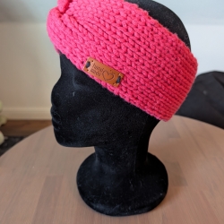 Kuscheliges Stirnband - handgestrickt