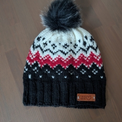 Kuschelige Wintermütze - handgestrickt