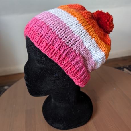 Pride Collection - Kuschelige Wintermütze - handgestrickt