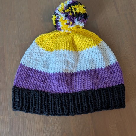 Pride Collection - Kuschelige Wintermütze - handgestrickt