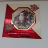 Weihnachtskarte mit einem Weihnachtsmann