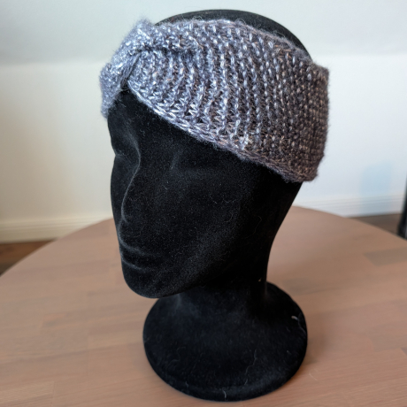 Kuscheliges Stirnband - handgestrickt