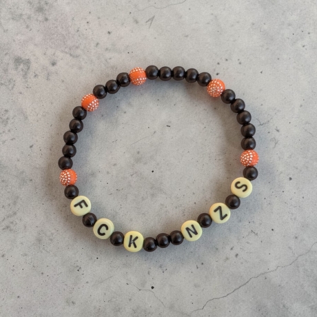 Perlenarmband FCK NZS
