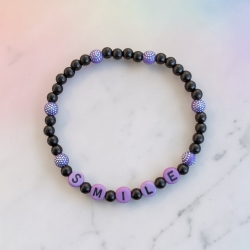 Perlenarmband SMILE