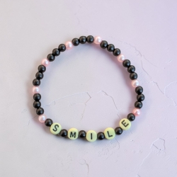 Perlenarmband SMILE