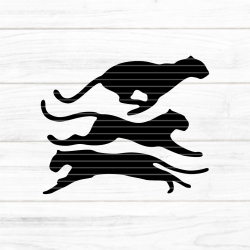 Panther Plotterdatei SVG DXF FCM Panther Plotterdatei SVG DXF FCM