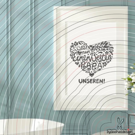 Papaherz Plotterdatei SVG DXF 