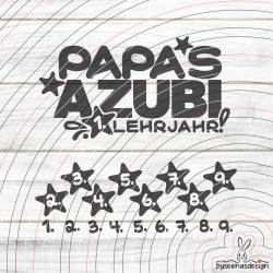 Papas Azubi Plotterdatei SVG DXF 