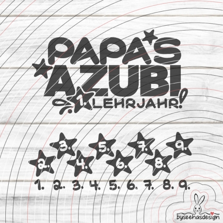 Papas Azubi Plotterdatei SVG DXF 