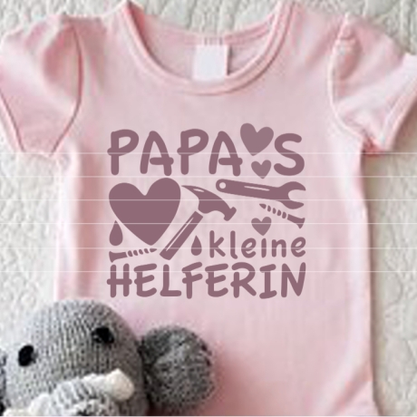 Papas kleine Helferin Plotterdatei SVG DXF FCM